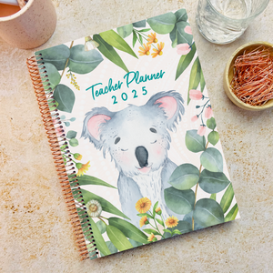 2025 Teacher Planner - Koala Bliss