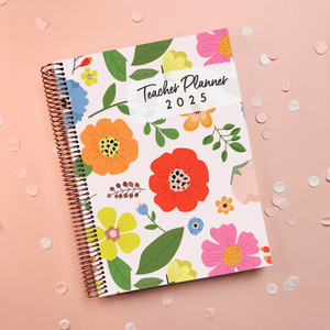 2025 Teacher Planner - Flower Candy