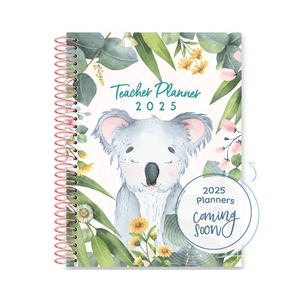 2025 Teacher Planner - Koala Bliss