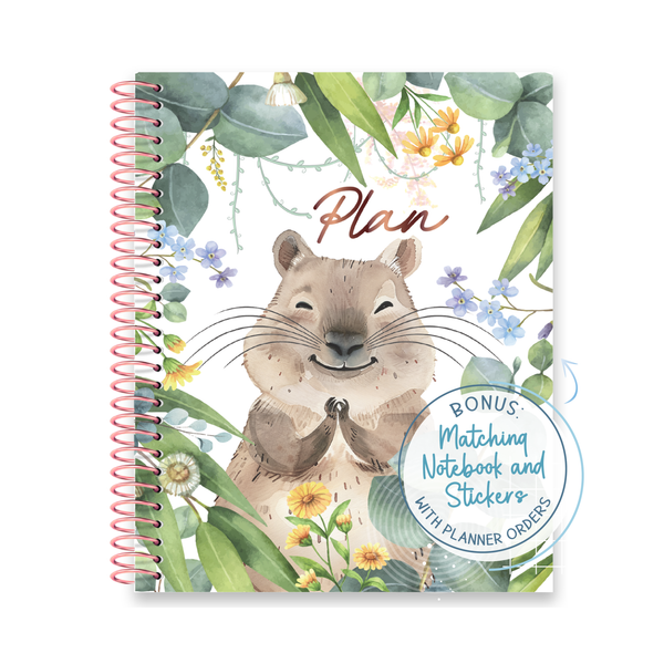2026 Teacher Planner - Curious Quokka