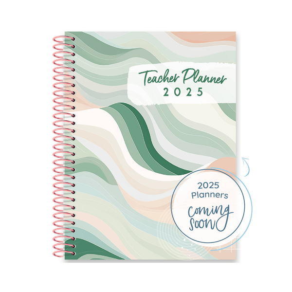 2025 Teacher Planner Waterways Planners by Teach This