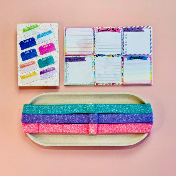 Bundle + Save 20% - Elastics, Sticky Notes, Plastic Tabs