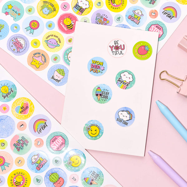 Round Sticker Sheet – Planners by Teach This Round Sticker Sheet – Planners by Teach This